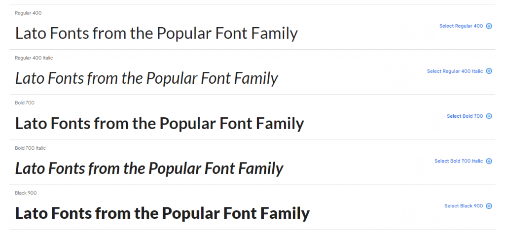 Lato Font